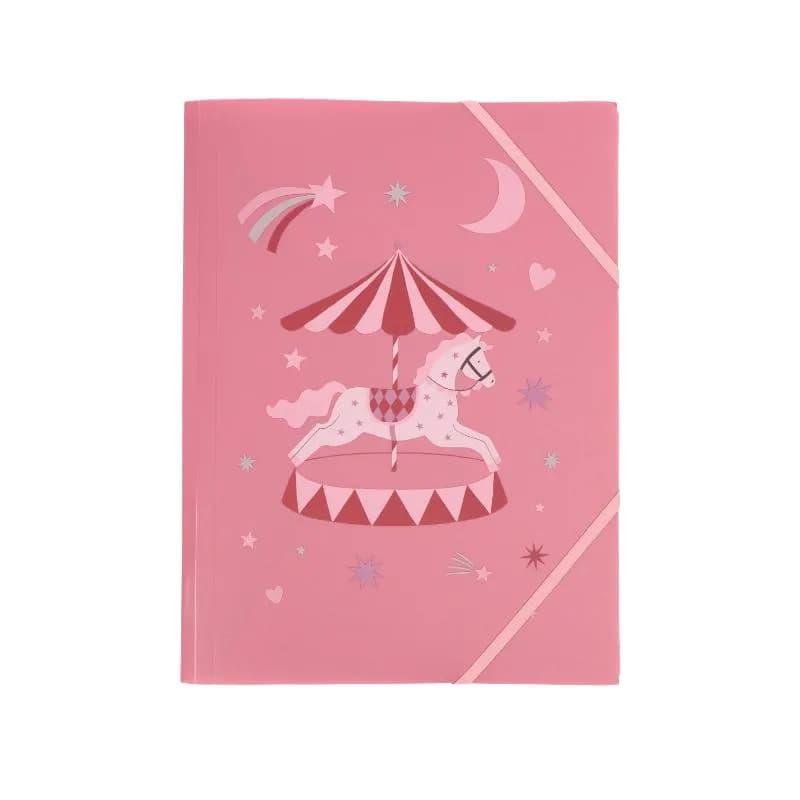 Pochette A4 3 rabats Cirque - AUCHAN