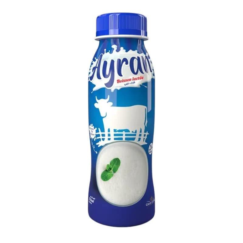 Yaourt à boire nature gran cœur 250ml - AYRAN