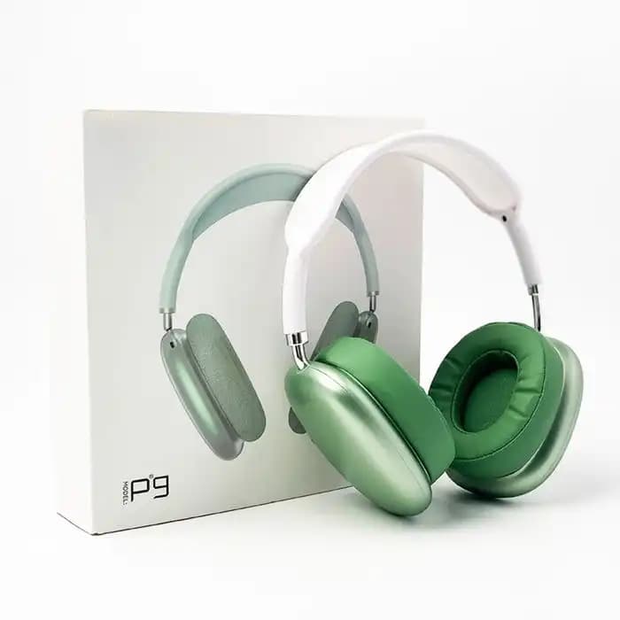 Casque Bluetooth sans fil P9 — Stéréo, micro avec réduction de bruit, support TF