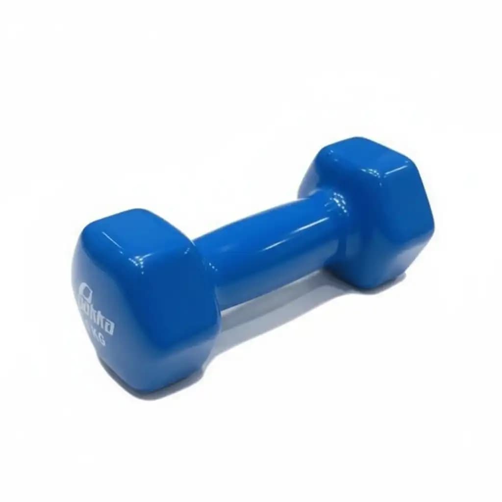 Paire d'haltères de fitness PAKKA 1 kg - Bleu