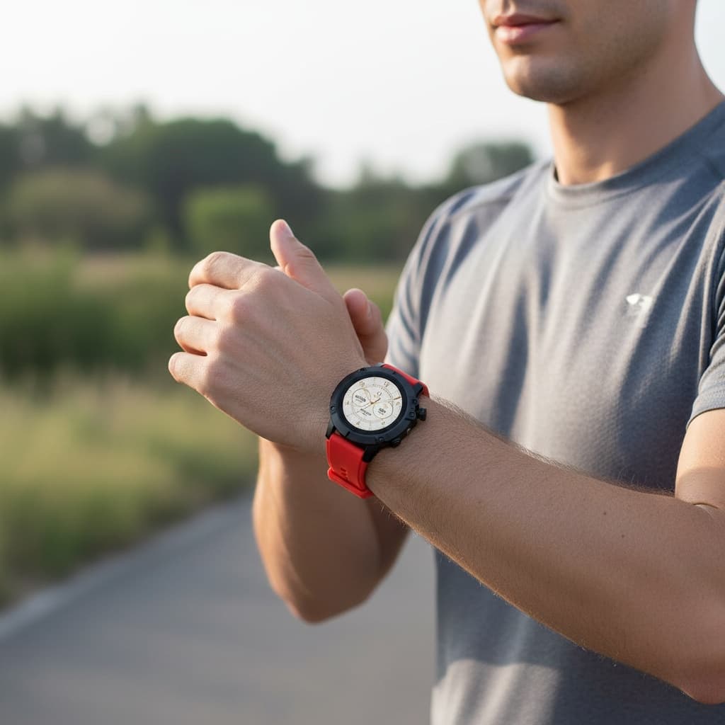 Oryx Montre connectée RS20 Vermilion Red