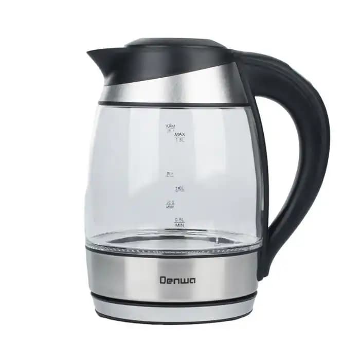 Bouilloire en Verre Led Kt-361 1,8l 2200w Denwa