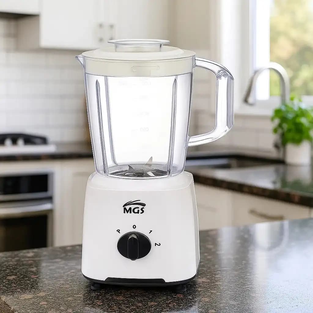 Blender - MGS - MBL-1220B - 500W - 1.5L - Lames en acier inoxydable