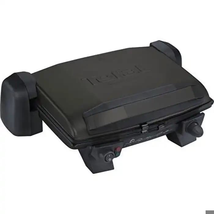 Grill Panini TEFAL Toast Expert 1800W – Ouverture 180° & Plaques Antiadhésives – Noir - GC1918TR
