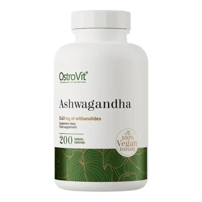 Ashwagandha Premium (200 Comprimés) – Puissant Adaptogène Anti-Stress, Énergie Fondamentale