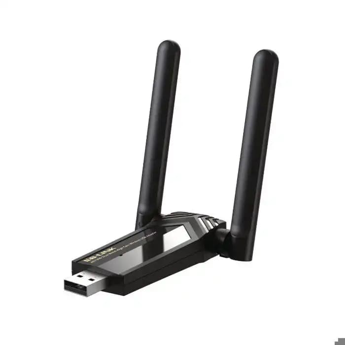 Adaptateur USB double bande sans fil WDN1300H AC1300 à gain élevé