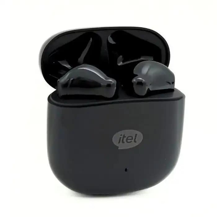 Écouteurs Bluetooth - Buds itel - S10 Sahara Edition - Noir - 25 heures d'autonomie - BT 5.3