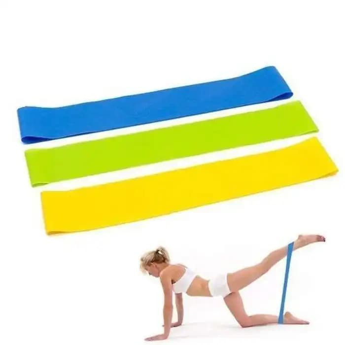Dynamic Pack de 3 Bande de Résistance élastique pour Exercice Musculation