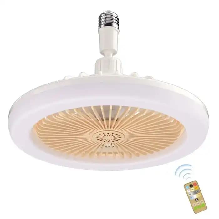 Plafonnier LED avec Ventilateur et Télécommande - Couleur aléatoire
