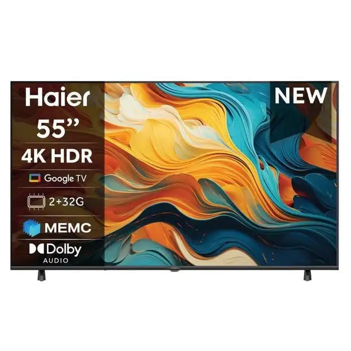 Haier - Smart Tv 50" 4K UHD Google TV HDR10 HDMI 2.1 Bluetooth & Wi-Fi – H50K85FUX