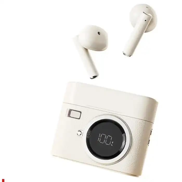 CITYTEK - Écouteurs TWS Bluetooth Photo MF109399 — Sans fil, microphone, autonomie 20 h - Blanc