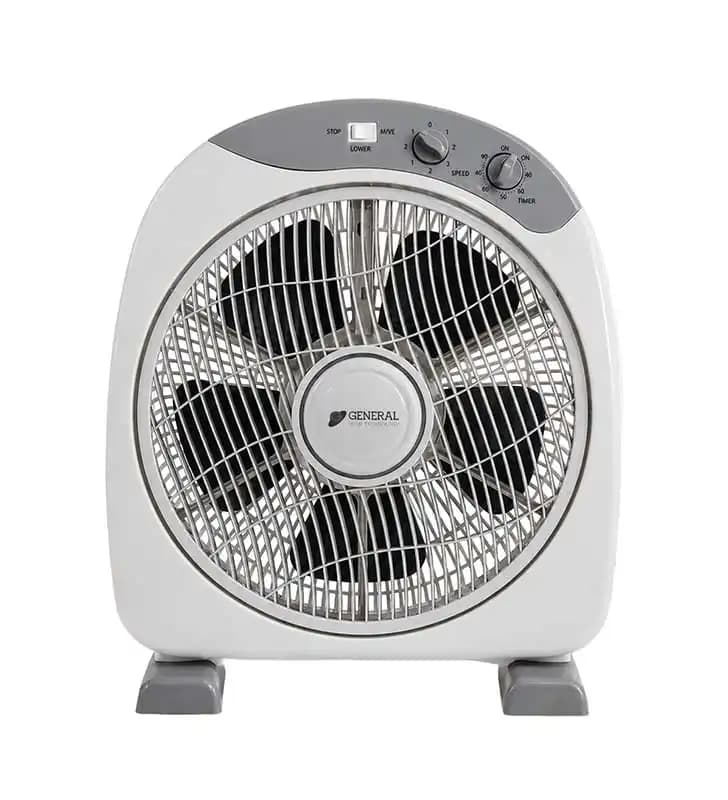 Ventilateur Box Fan GENERAL – 40W – 3 Vitesses – Minuterie 1H