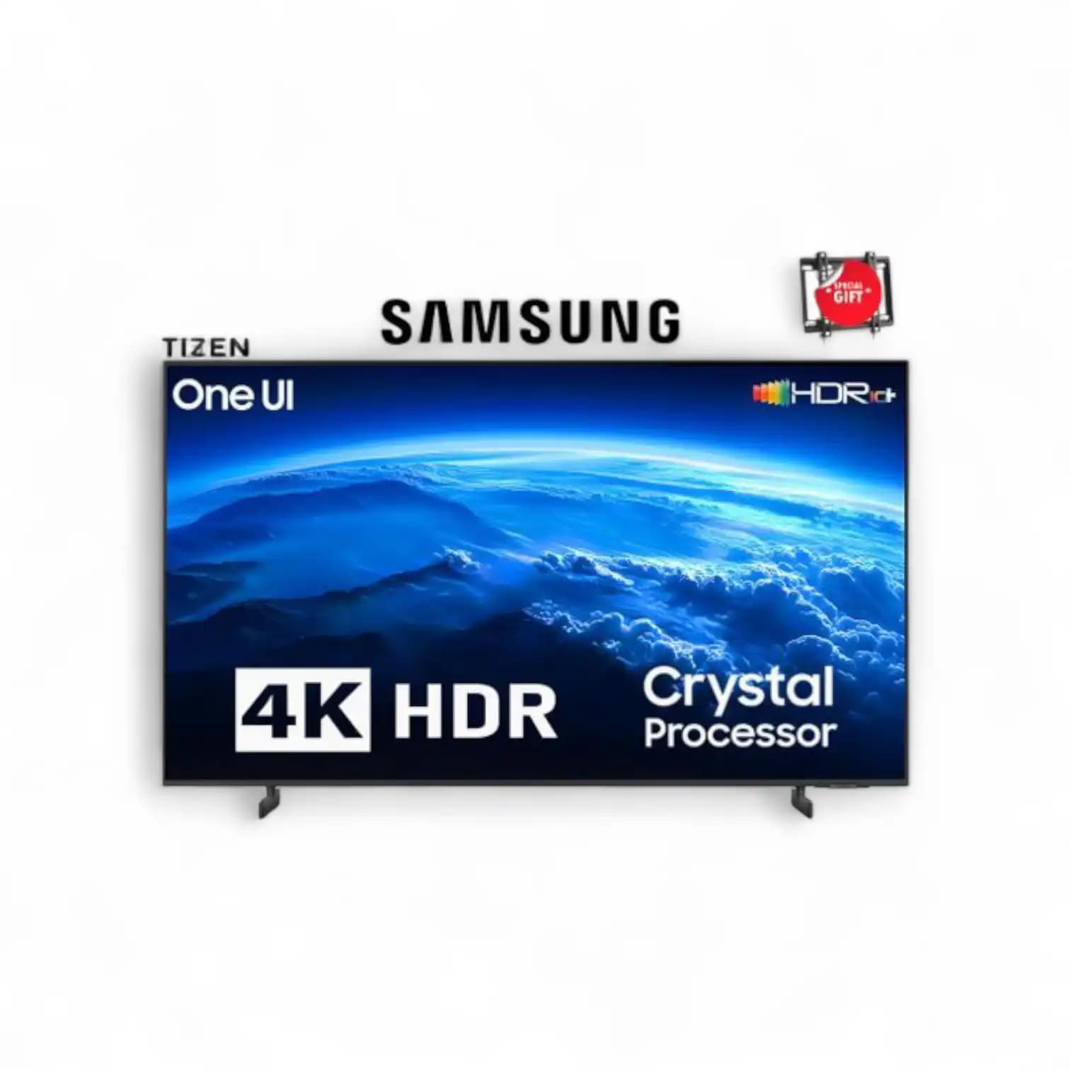 Téléviseur Samsung 55" Crystal UHD 4K Smart TV - HDR10+, Design MetalStream