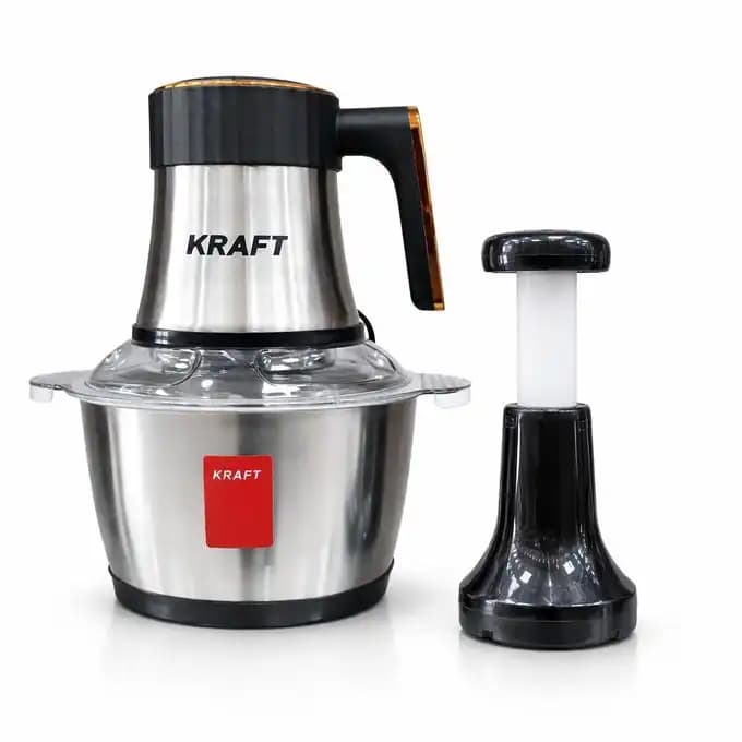 Hachoir Électrique KRAFT LINE 1500W - Bol Inox 2L Multifonction