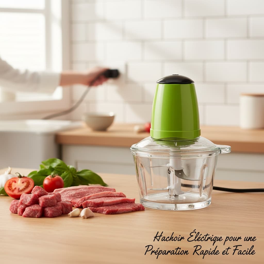 Hachoir électrique - PRO - 400 CHOPPER - 1L - Double lames - 400W