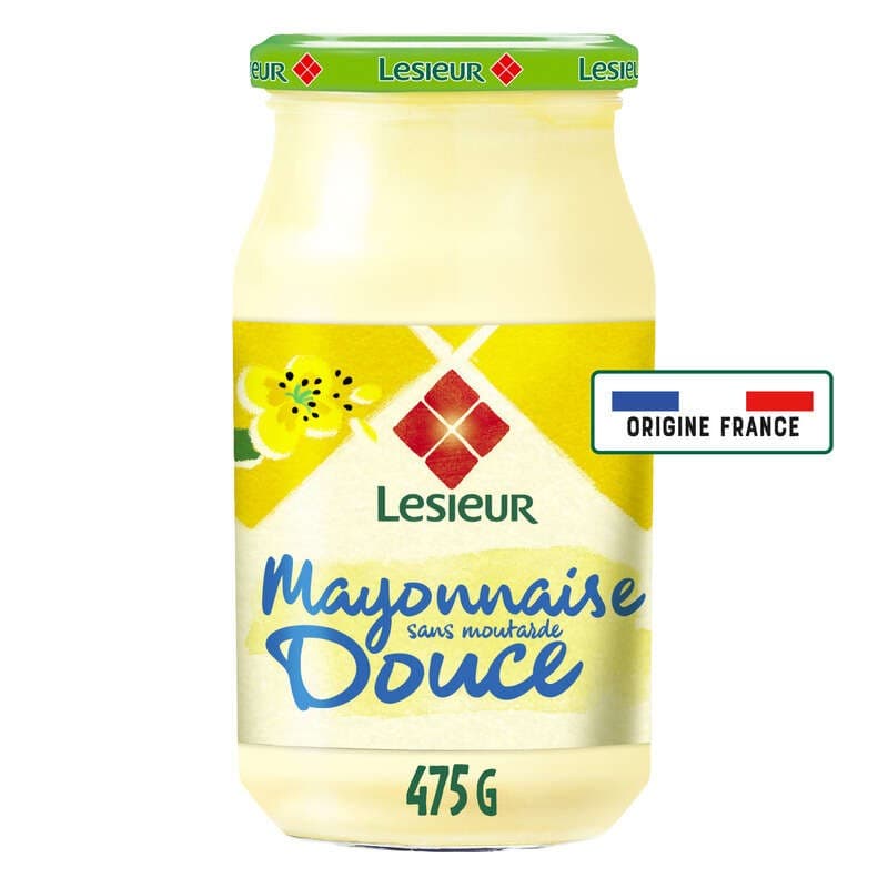 Lesieur Mayonnaise fine et douce 475g