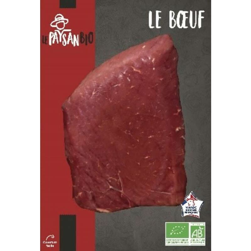 Le Paysan Bio Bifteck Bœuf Bio 130g