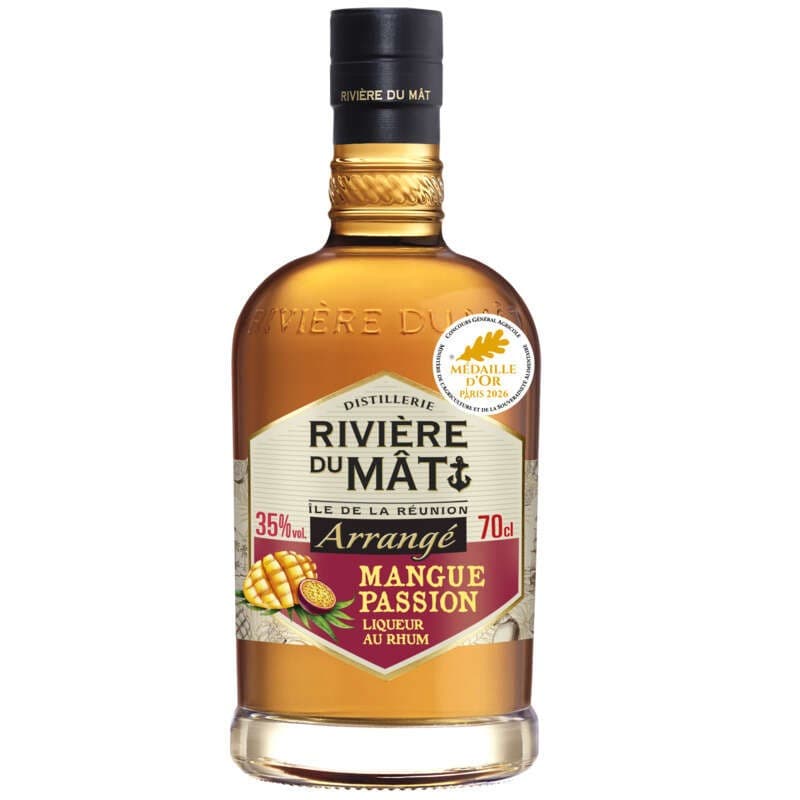 Rivière du Mât Rhum Arrangé Mangue Passion 70cl