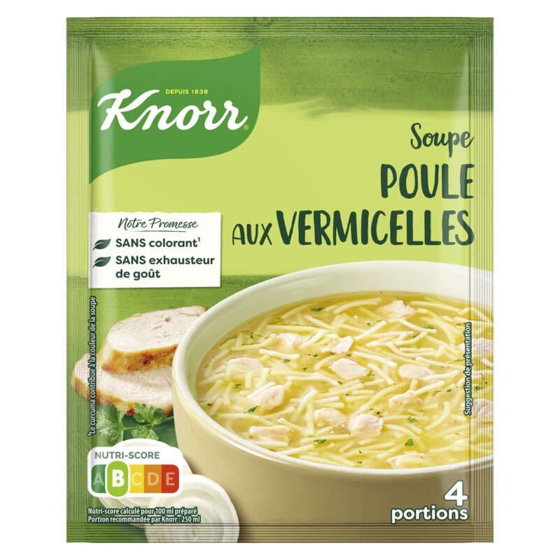 Knorr Soupe déshydratée poule aux vermicelles 57g