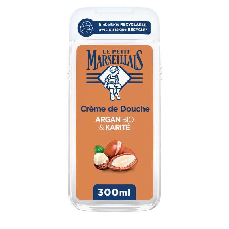 Le Petit Marseillais Crème de Douche Extra douce Argan Bio & karité 300ml