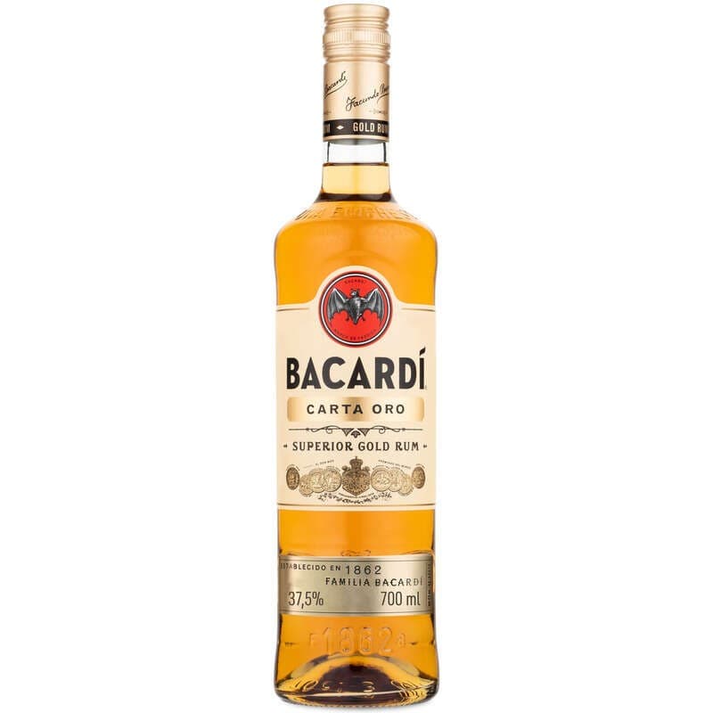 Rhum ambré Bacardi Carta Oro 37,5° - 70cl