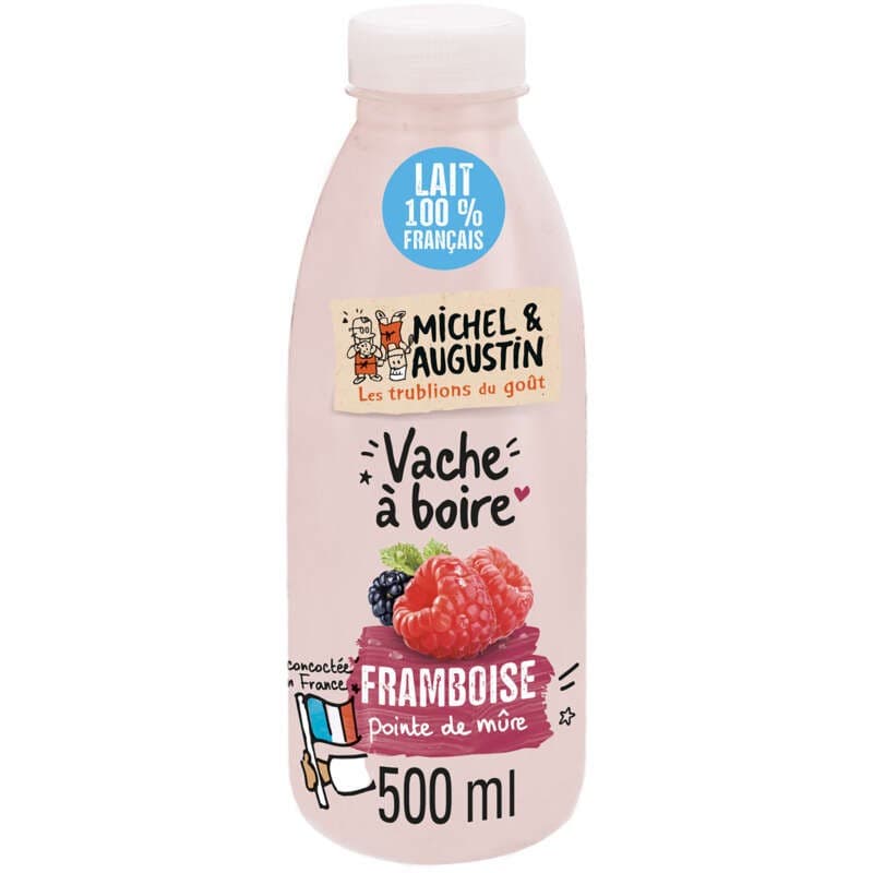 Michel Et Augustin Yaourt À Boire Framboise 25cl