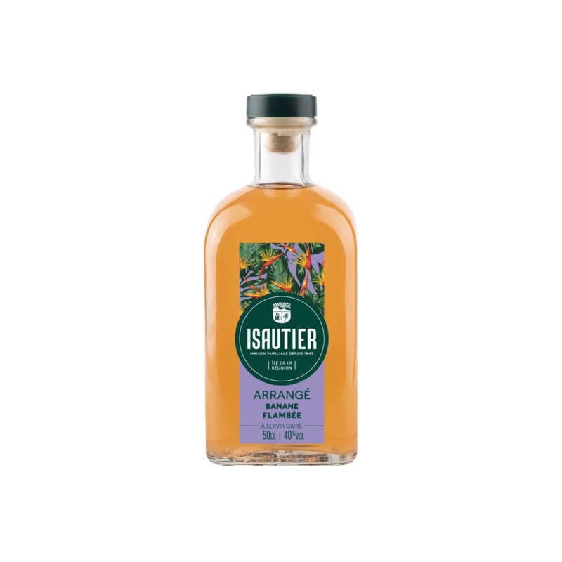 Isautier Rhum Arrange Banane Flambee 50cl