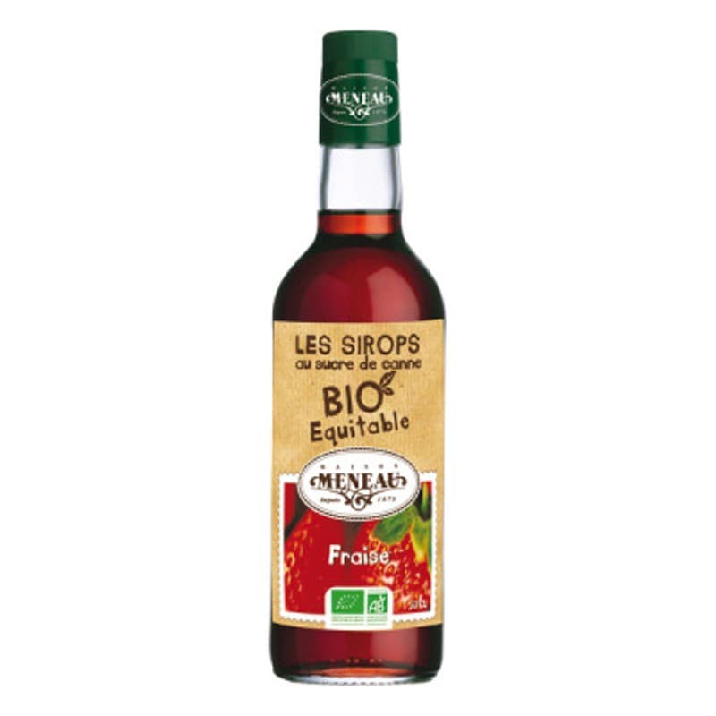 [Par Naturalia] Meneau Sirop Fraise Bio Equitable 50cl