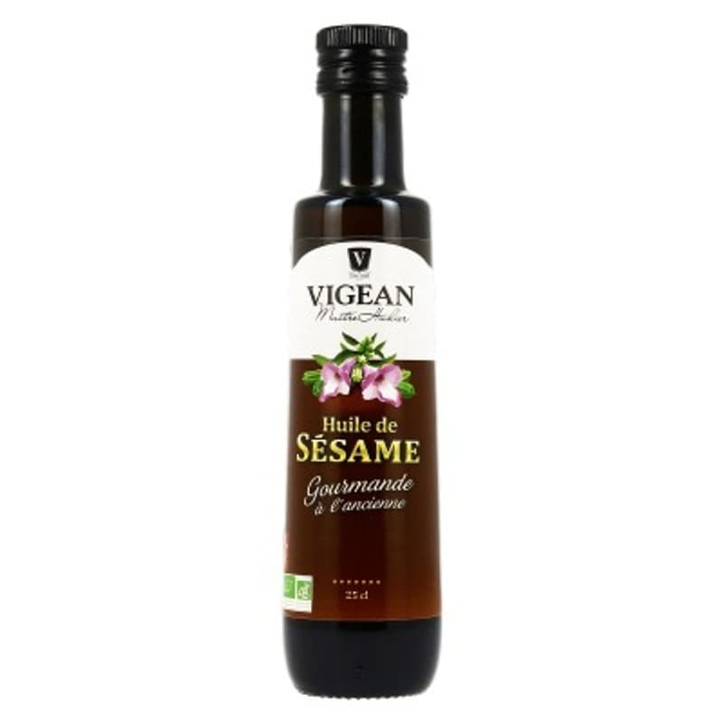 [Par Naturalia] Vigean Huile De Sésame Gourmande À L'Ancienne Bio 25cl