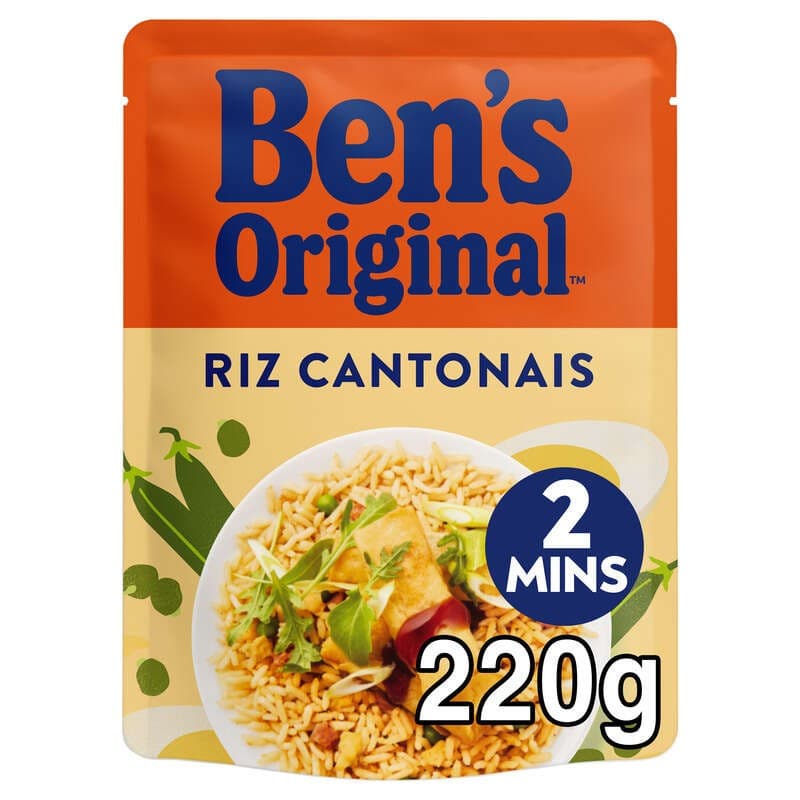 Ben's Original Riz cantonais micro-ondable 220g