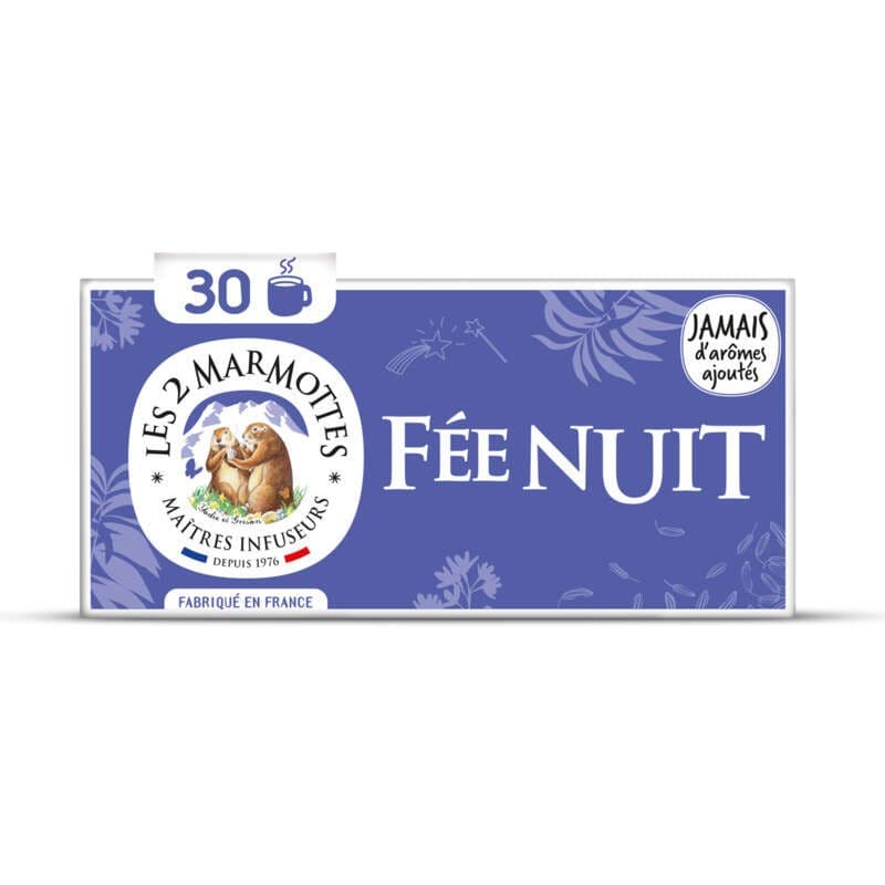 Les 2 Marmottes Fée de nuit Infusion fée nuit 50g