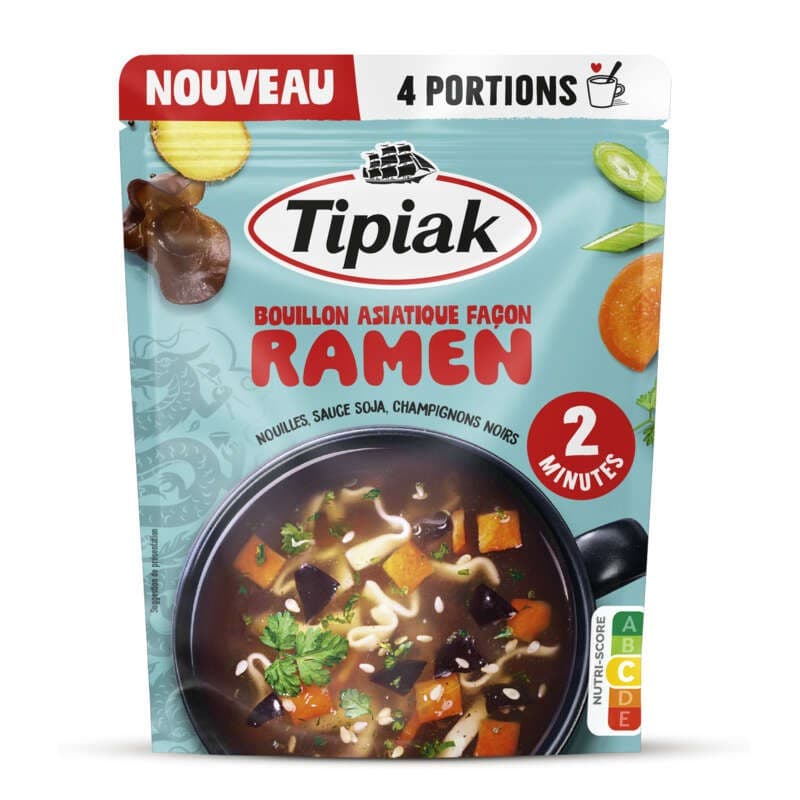 Tipiak Bouillon asiatique ramen 100g