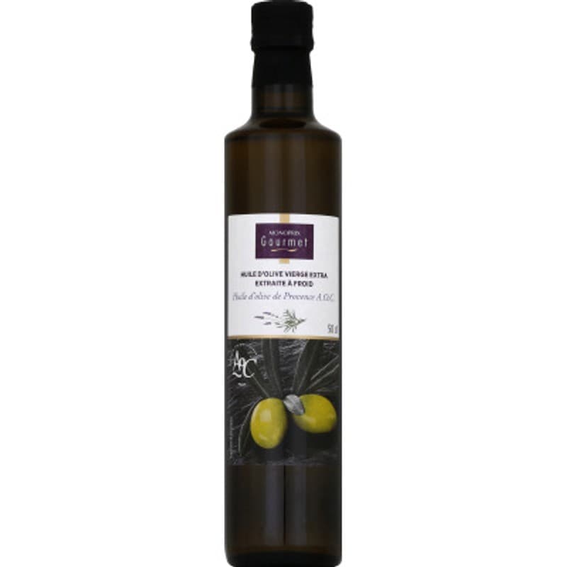 Monoprix Gourmet Huile d'Olive Vierge Extra Extraite à Froid 50cl