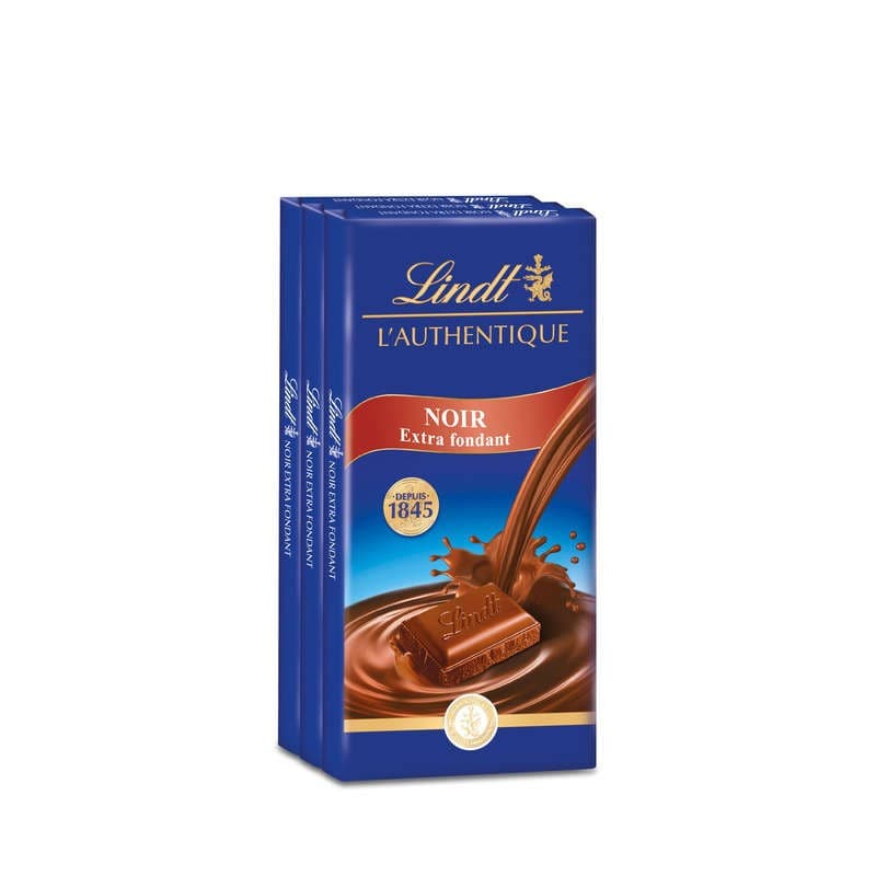 Lindt Tablette De Chocolat Lait Les Pyrenéens 3x100g