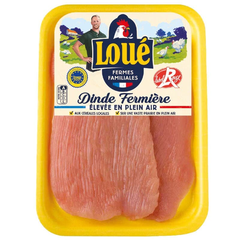 Loué La Généreuse De Dinde Grandes Tranches De Filet x2 240g