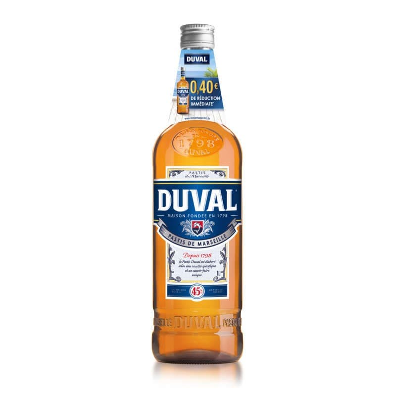 Duval Pastis de Marseille 1L