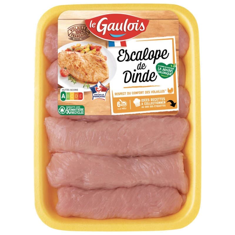Le Gaulois Escalopes de Dinde 720g