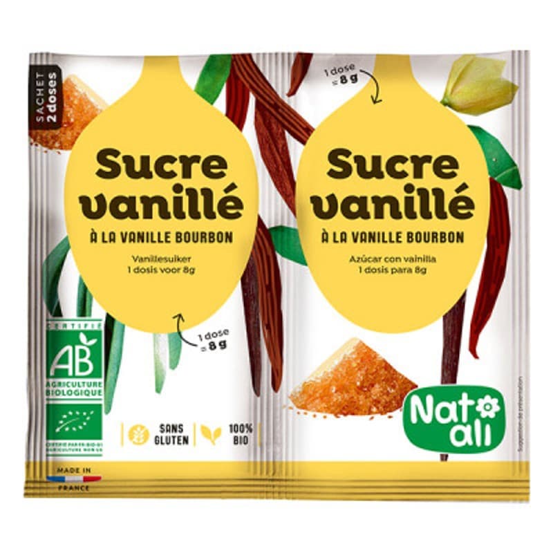 [Par Naturalia] Sucre vanillé Bio 2x8g