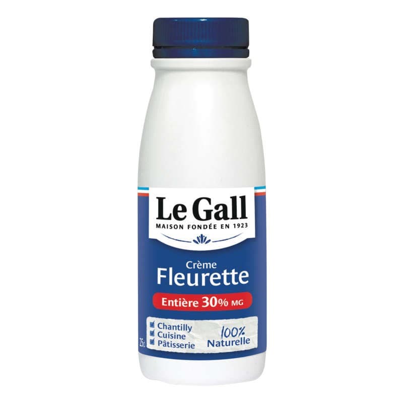 Le Gall Crème Fraîche Fleurette 30% Mg 25cl