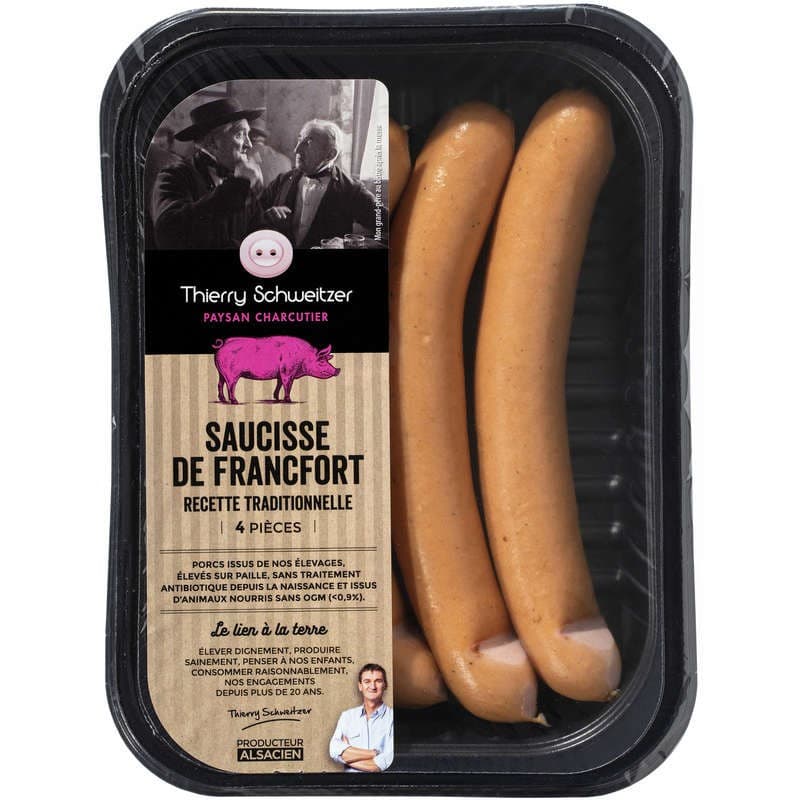 Thierry Schweitzer Saucisse Francfort 240g