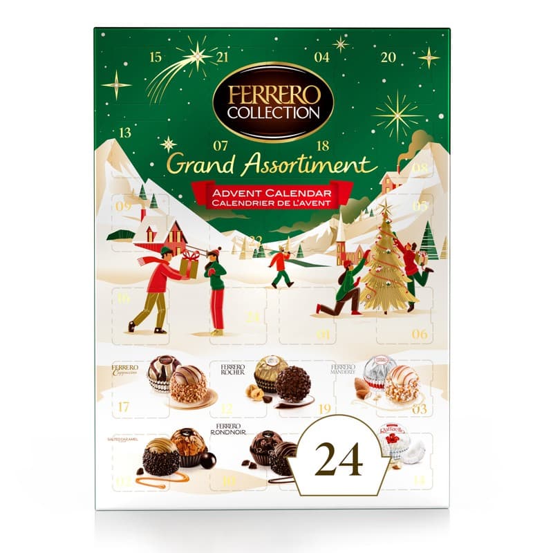 Ferrero Rocher Collection Calendrier de l'Avent 253g