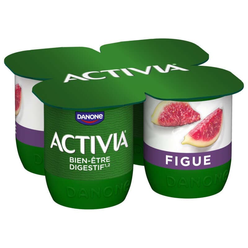 Activia Yaourt aux fruits figue bifidus 4x125g