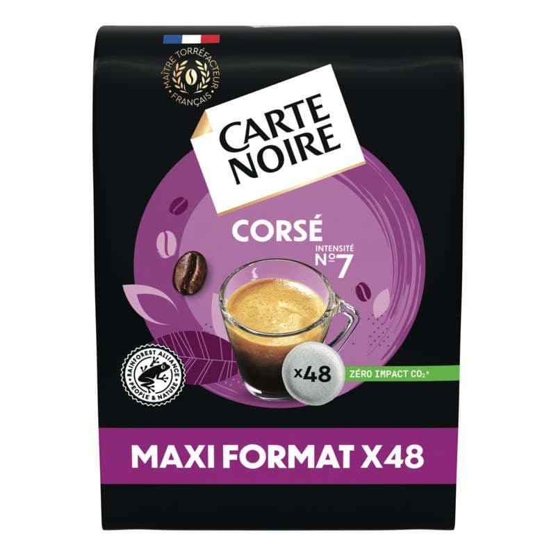 Carte Noire Café Corsé, Maxi Format 48 Dosettes, 336g
