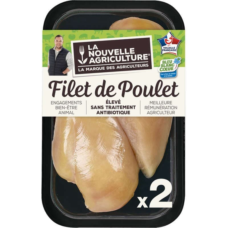La Nouvelle Agriculture Filet Poulet Skin x2 260g