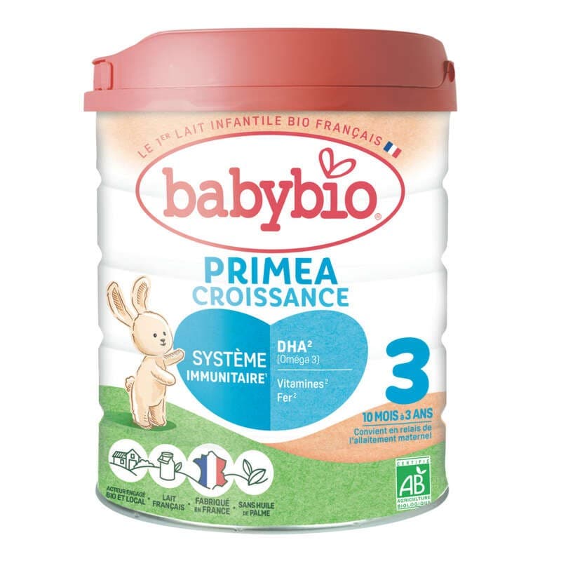 Babybio Lait Croissance Priméa 3 dès 10 mois 800g