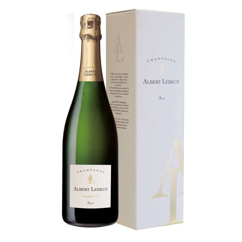 Albert Lebrun Brut Grand cru Collection terroir Champagne A.O.P. Brut 75CL
