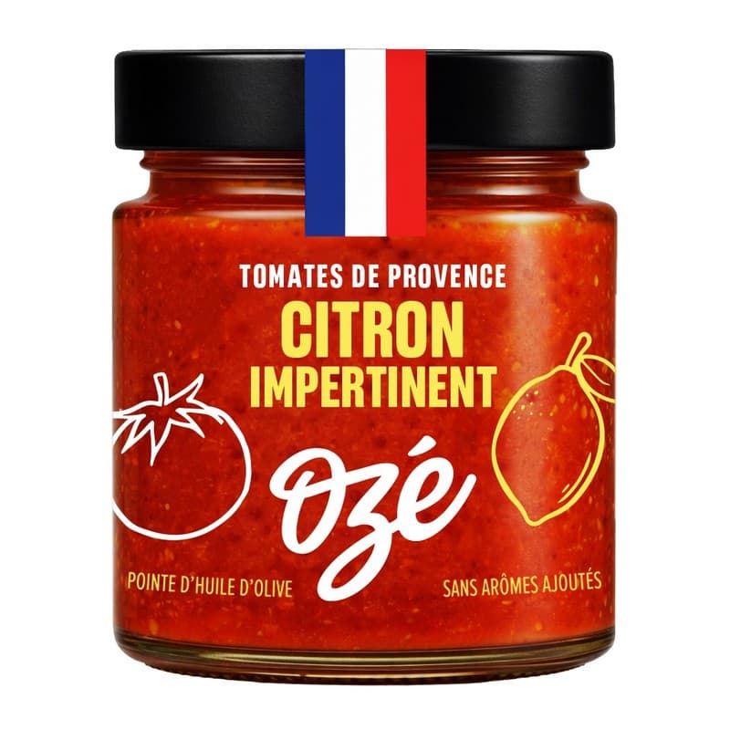 Ozé Sauce Tomate Citron Impertinent 180g