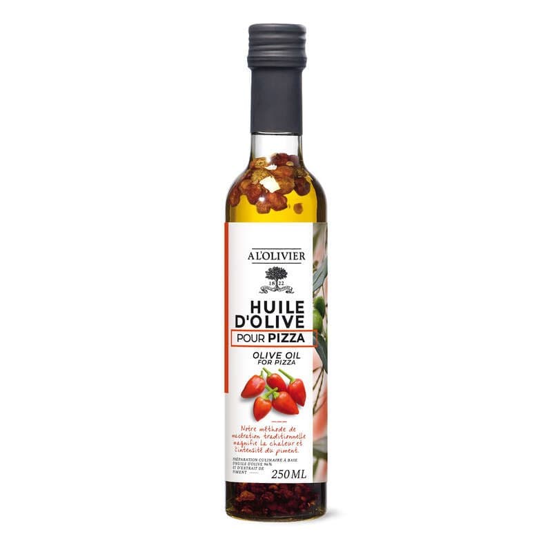 A l'Olivier Huile d'Olive pimentée 25cl