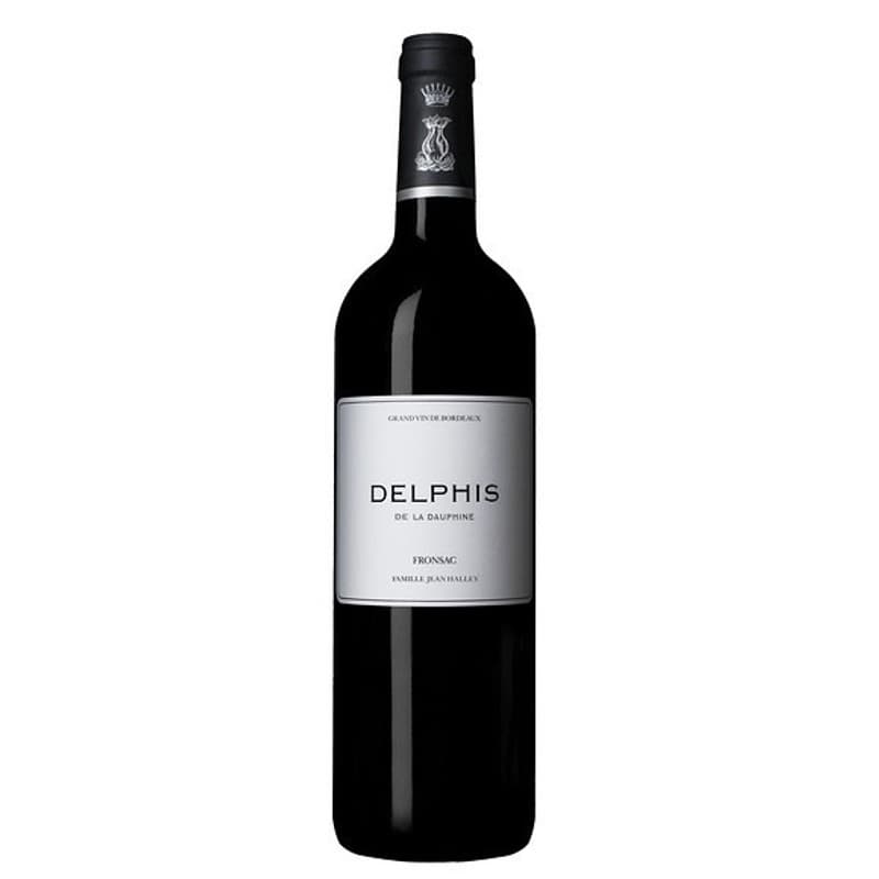 Delphis de Château La Dauphine Bordeaux Fronsac A.O.P. Rouge Bio 75CL
