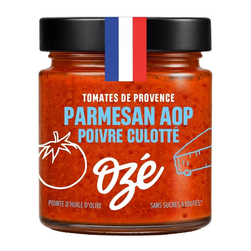 Ozé Sauce Tomate Parmesan Aop poivre Culotté 180g